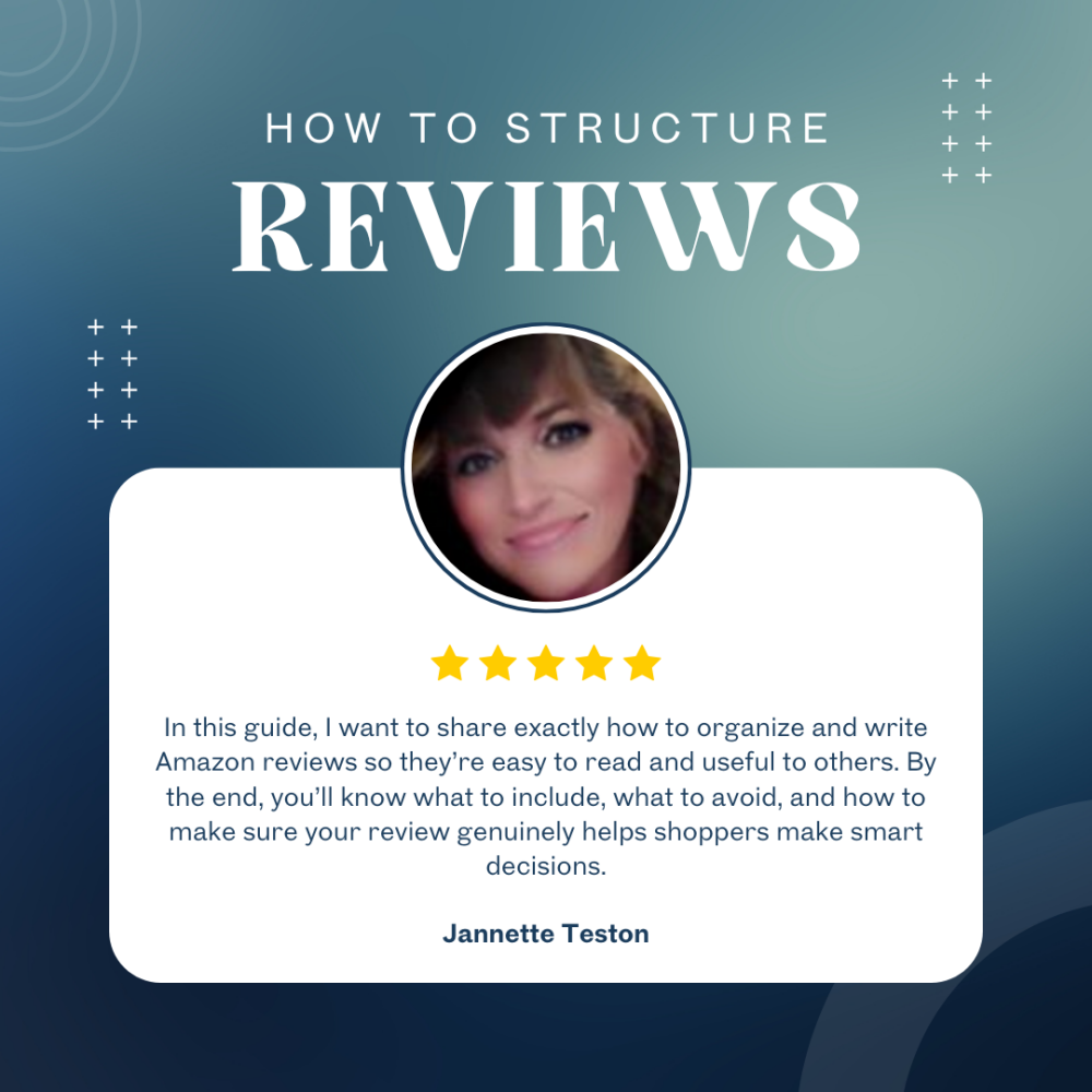 How To Structure Your Amazon Review For Maximum Impact