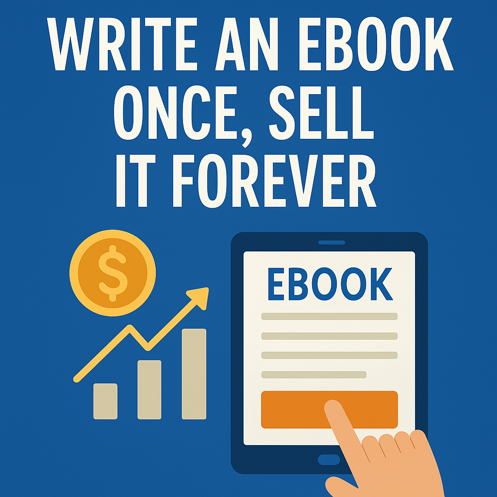 Write An EBook Once, Sell It Forever