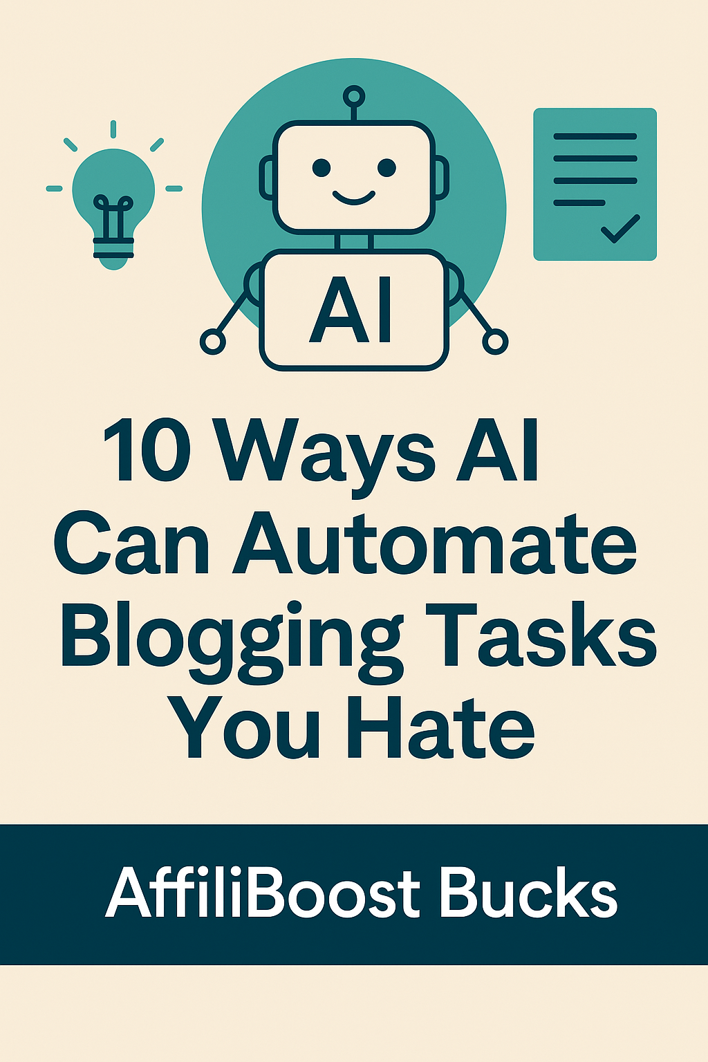 10 Ways AI Can Automate Blogging Tasks You Hate