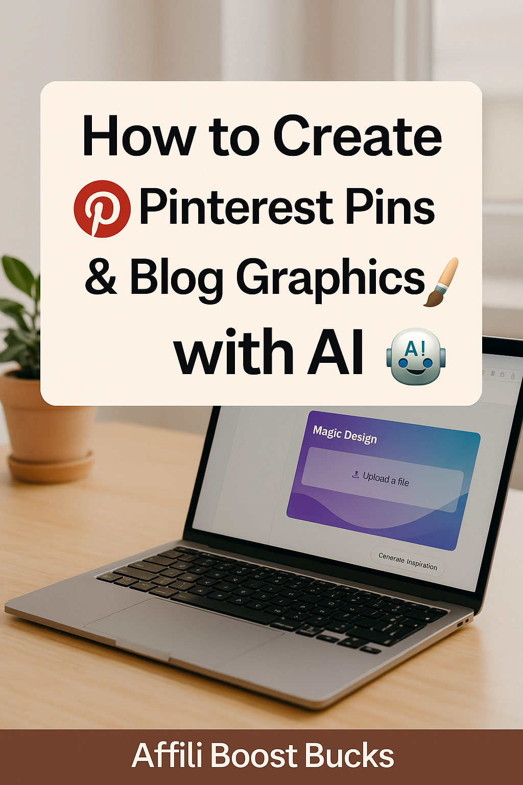 How to Create Pinterest Pins & Blog Graphics with AI