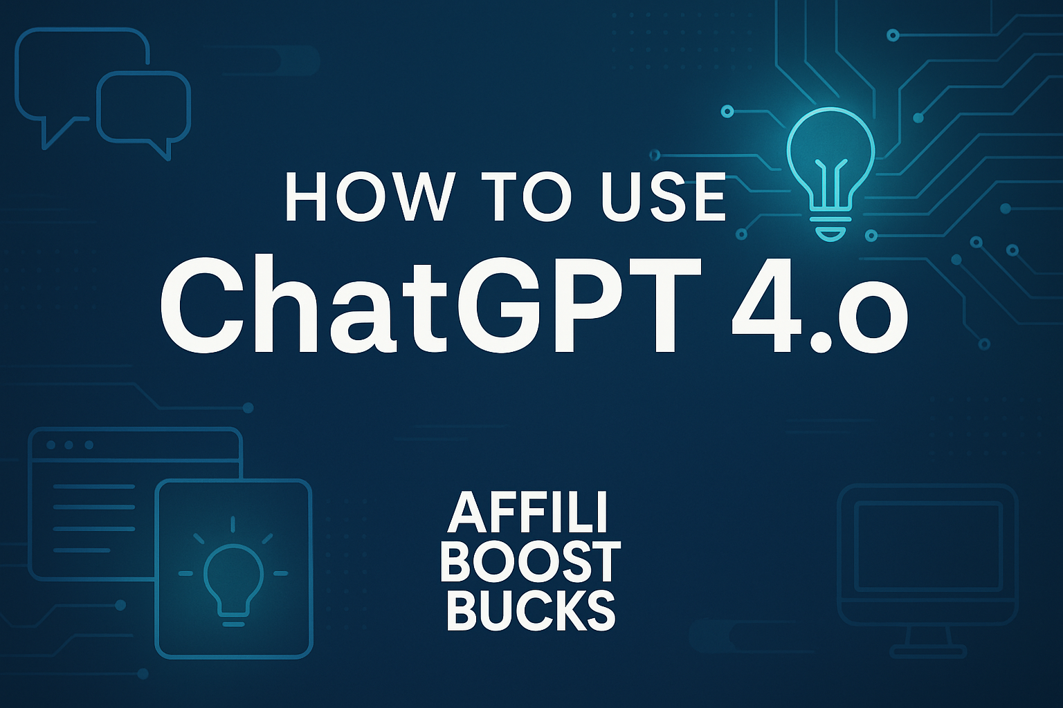 How to Use ChatGPT 4.o: A Game-Changer for Bloggers & Creators