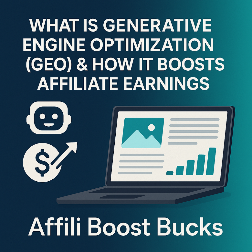 What Is Generative Engine Optimization (GEO) & How It Boosts Affiliate Earnings